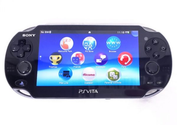 Sony PlayStation Vita PCH-1100 (Wi-Fi + 3G, OLED, Crystal Black) Electronics