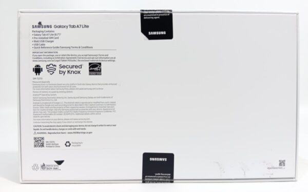 Samsung SM-T227U Galaxy Tab A7 Lite for Verizon (8.7″, 32GB, LTE) Tablet Computers