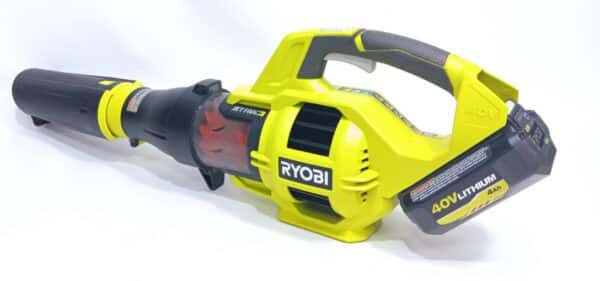 Ryobi RY40403A 40V Lithium Ion 110 MPH Jet Fan Blower Kit Leaf Blowers