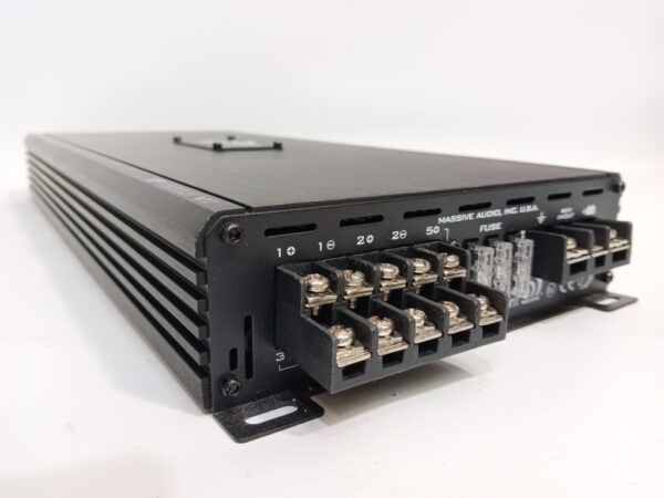 Massive Audio BP1500.5 V2 5-Channel 1500W Car Amplifier Amplifiers