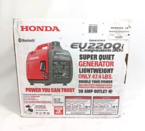 Honda EU2200I 2200W 120V Ultra Quiet Gas Generator Generators